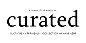 Curated, auctions, appraisals, collection management logo